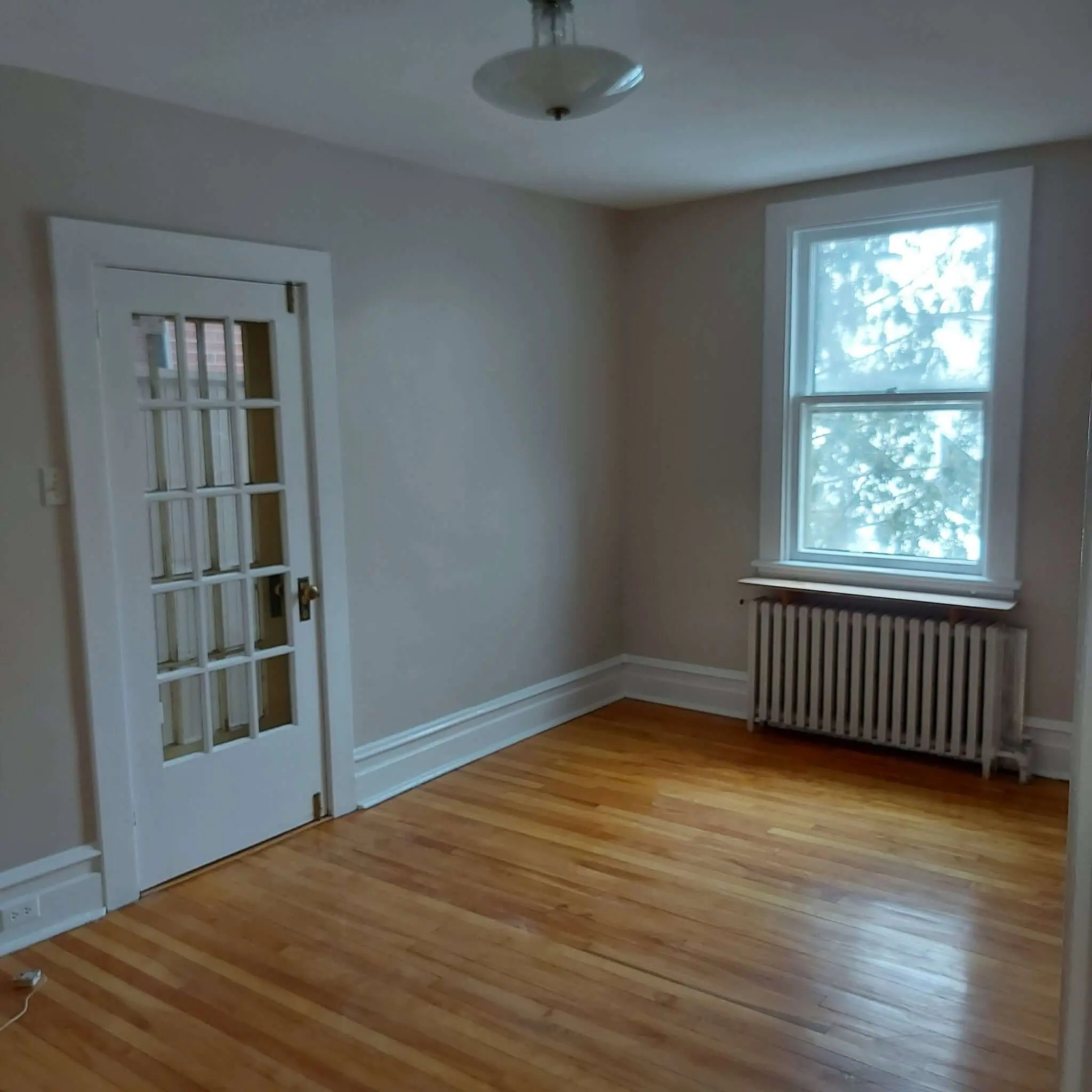 finished interior painting project