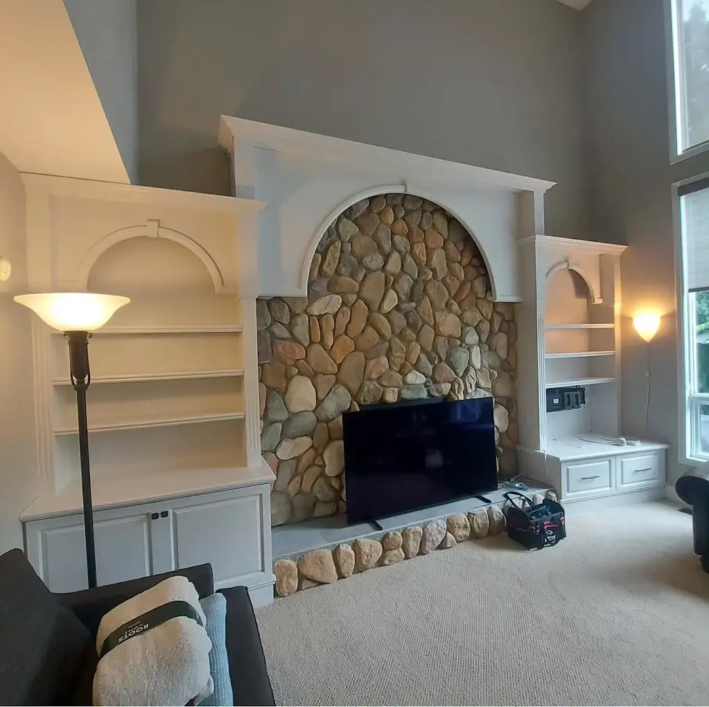 finished interior painting project